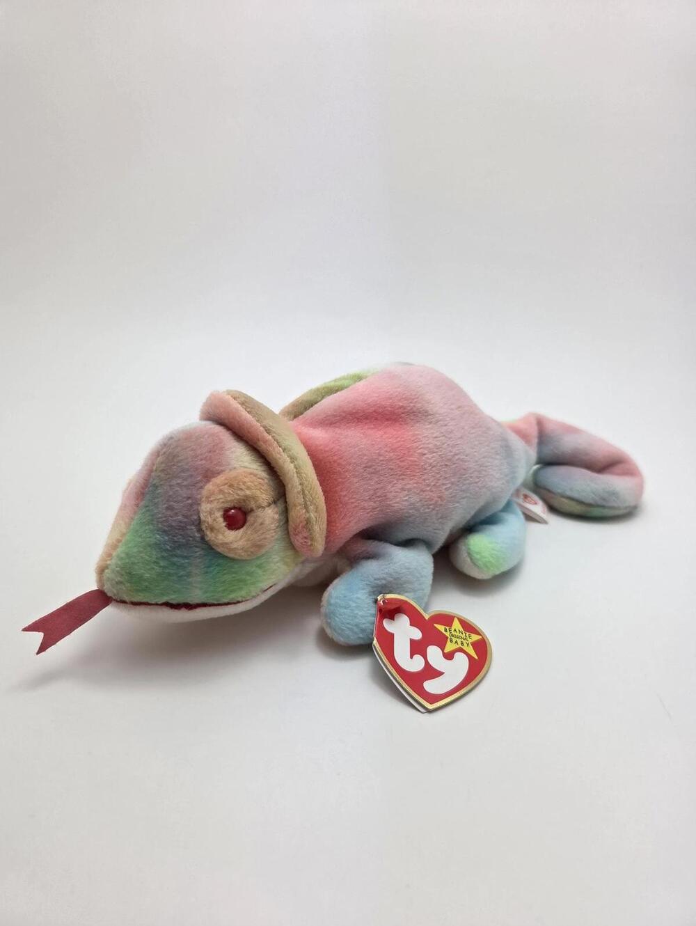 Ty Beanie Babies Rainbow the Tie Dye (Colours Vary)